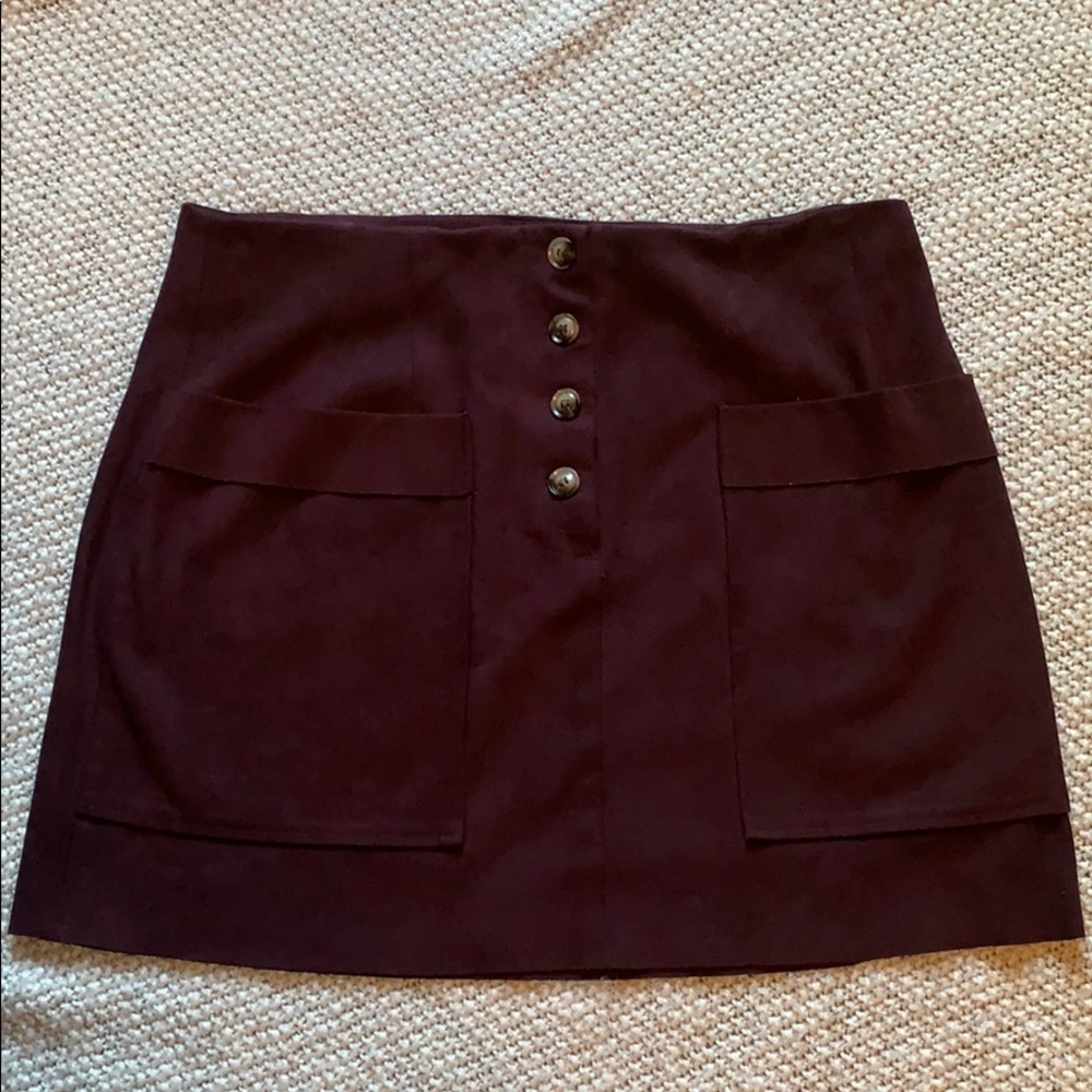 Naked zebra skirt